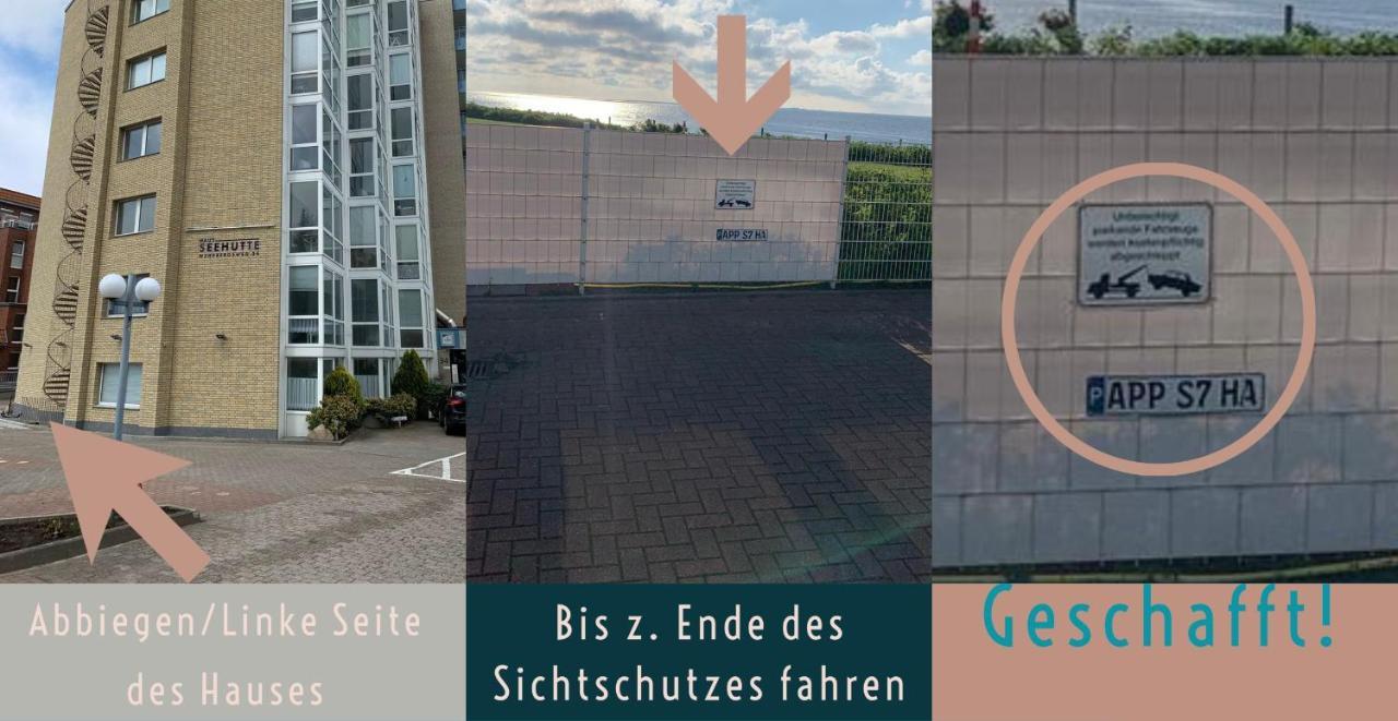 Duhnentraum Bestlage Am Sandstrand, Balkon,Meerblick, Parkplatz, Aufzug, Wlan, Bettwaesche,Handtuecher,Netflix Uvm Cuxhaven Esterno foto